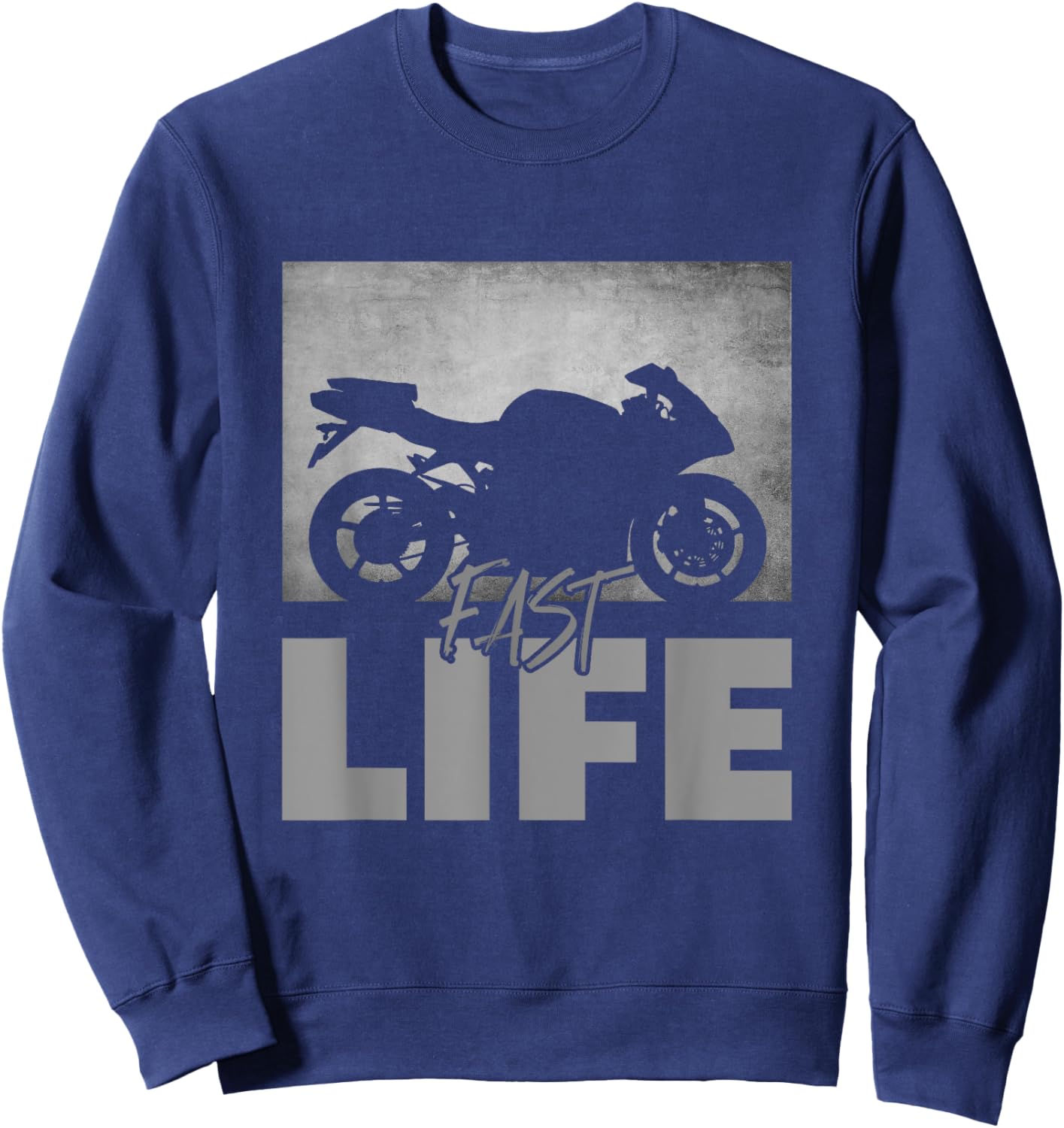 Motorcycle Apparel - Motorcycle Sweatshirt - Sweatshirt | Navy