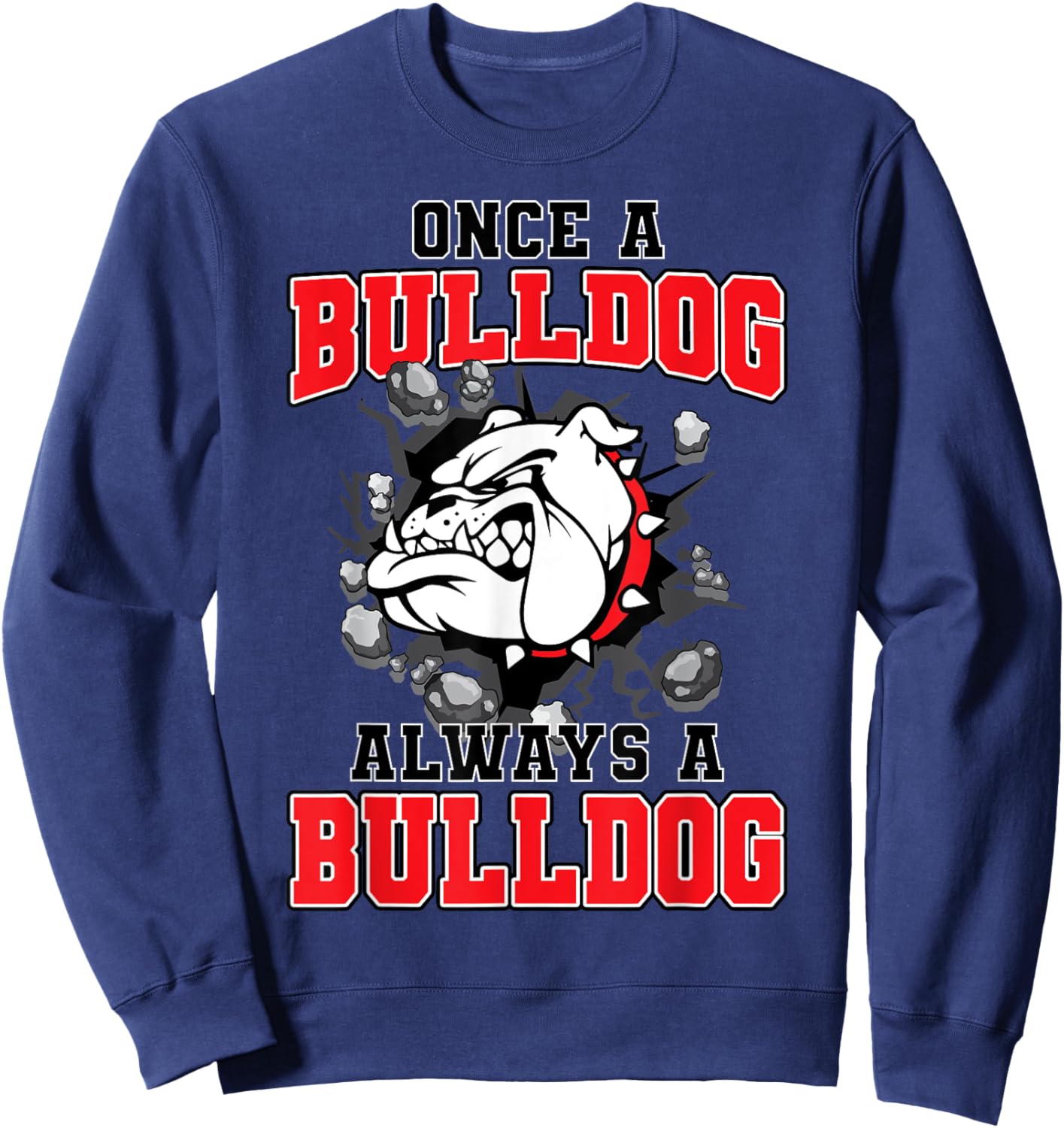 Once A Dog Always A Dog Back To School Spirit Men Women Kids Sweatshirt - Sweatshirt | Navy