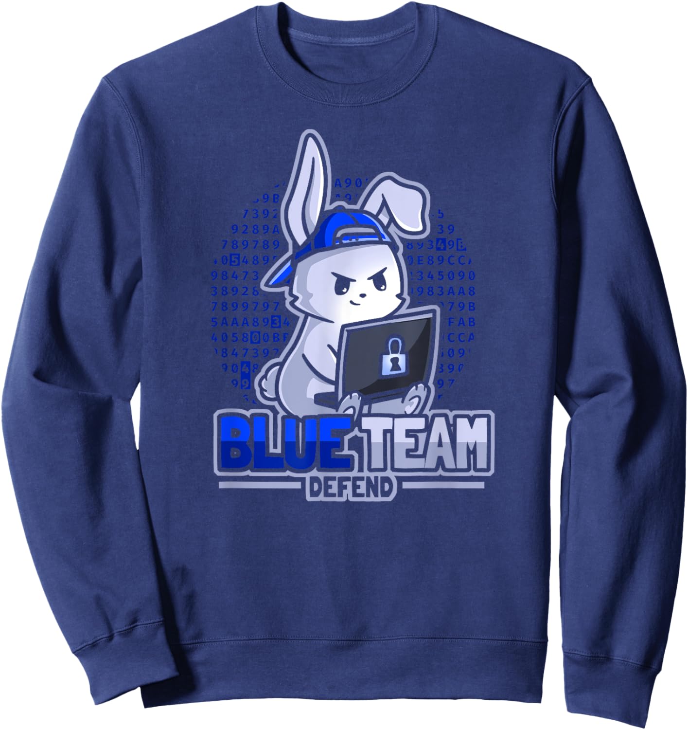 Blue Team Member Cybersecurity - IT Security Sweatshirt - Sweatshirt | Navy