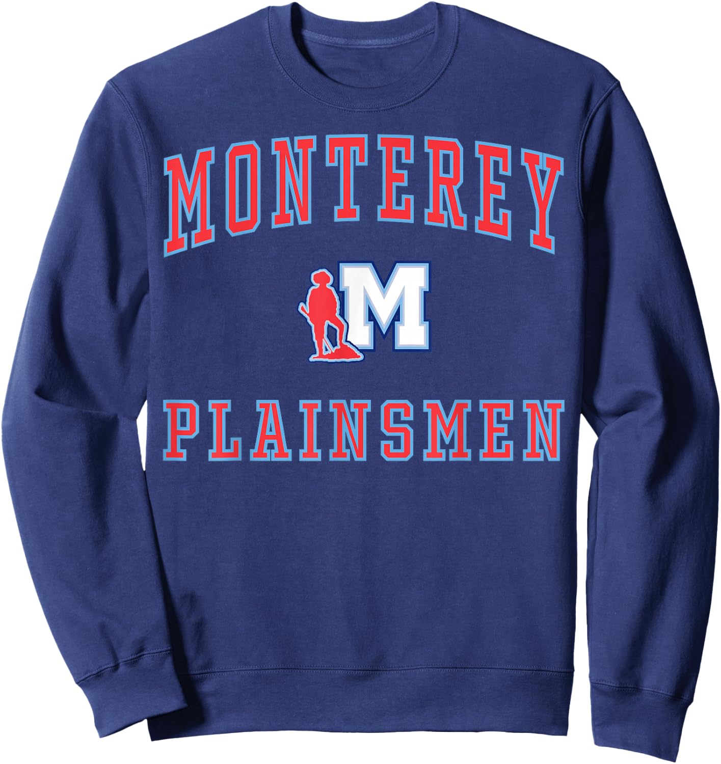 Monterey High School Plainsmen C1 Sweatshirt - Sweatshirt | Navy