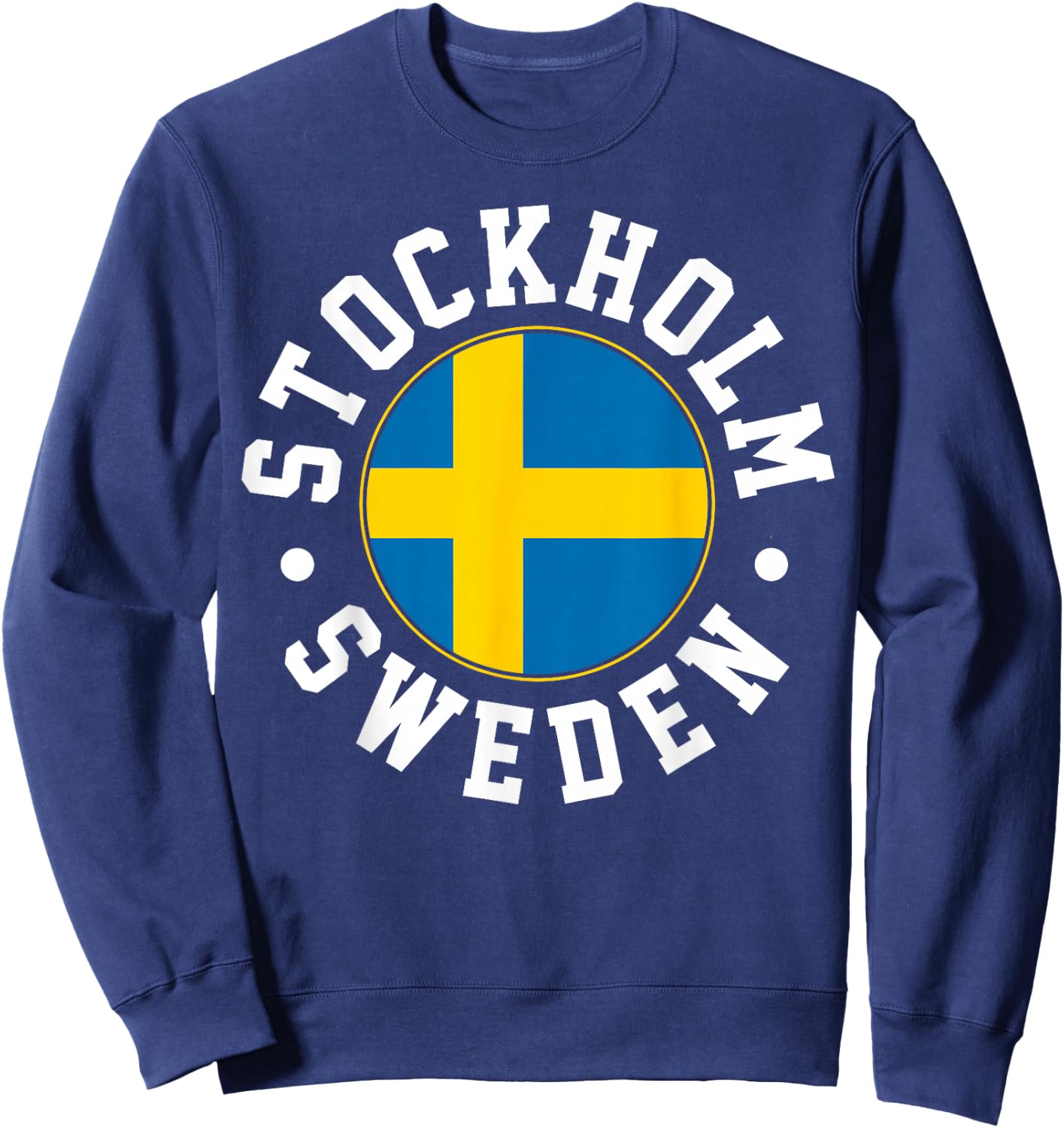 Stockholm Sweden Sweatshirt - Sweatshirt | Navy
