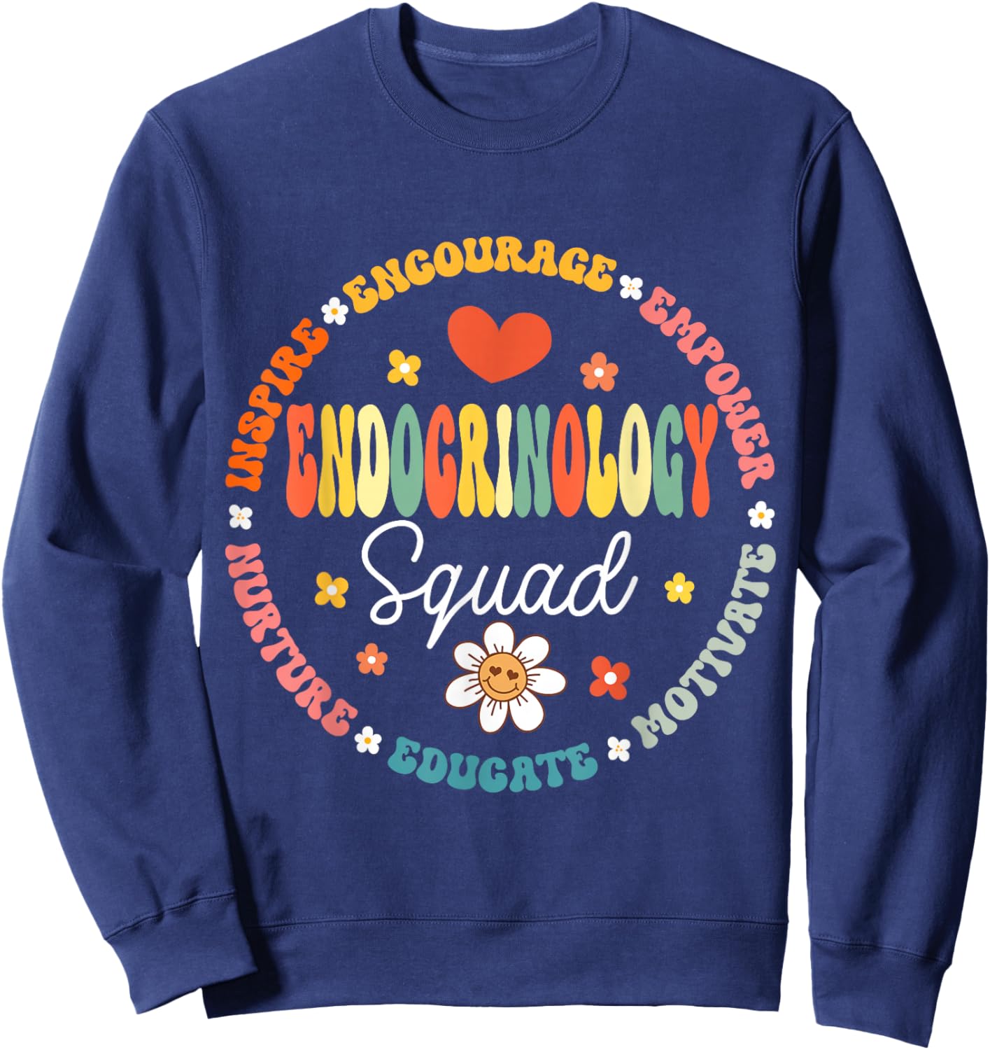 Endocrinology Squad Nurse Future Endocrinologist Doctor Sweatshirt - Sweatshirt | Navy
