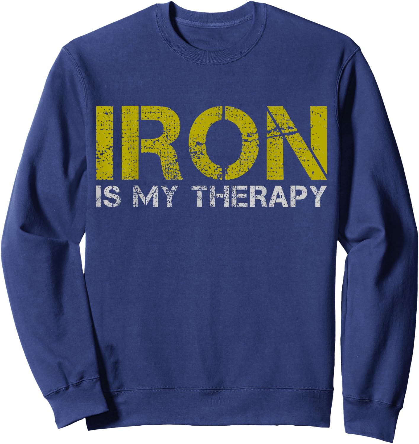 Fitness Gym Training Workout Bodybuilding Weightlifting Gift Sweatshirt - Sweatshirt | Navy