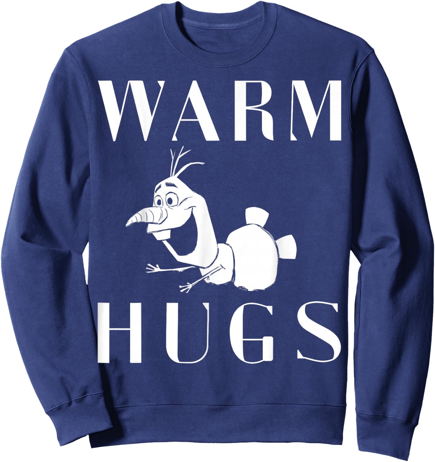 Disney Frozen 2 Olaf Happy Warm Hugs Sweatshirt - Sweatshirt | Navy