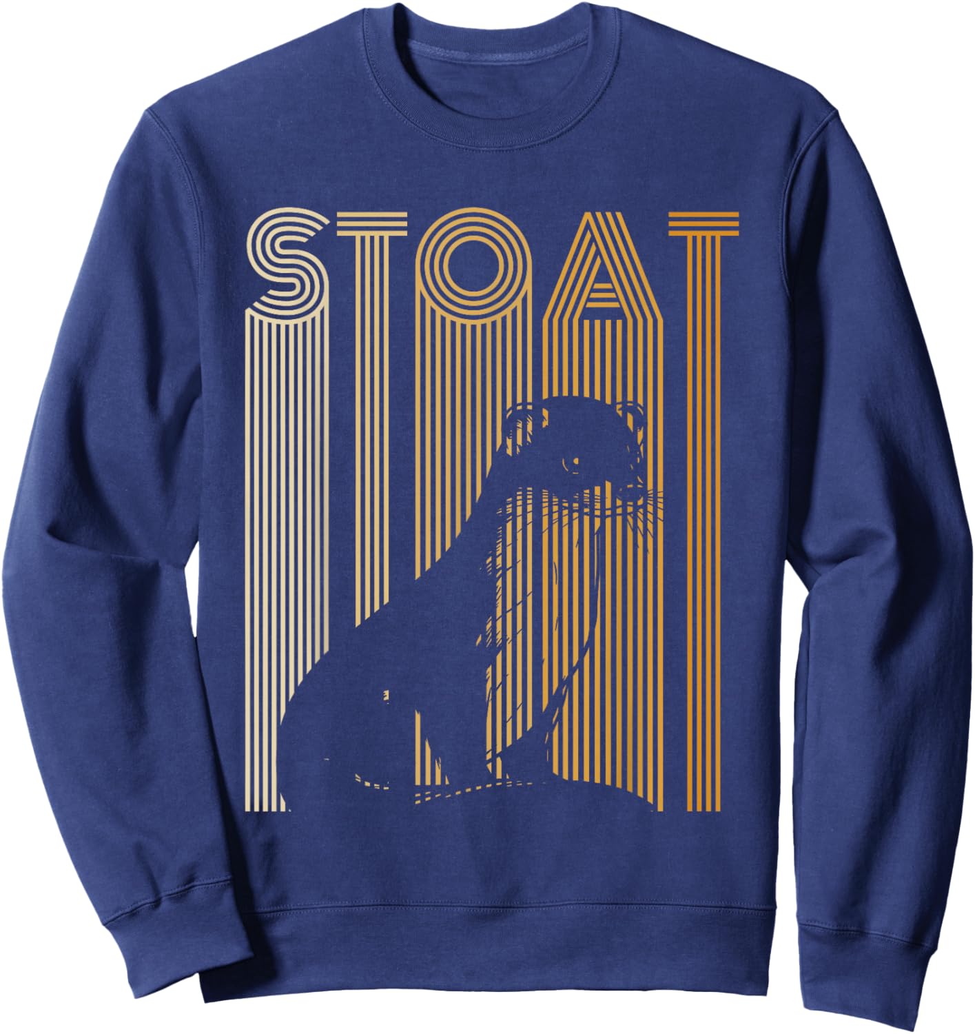 STOAT Design for a Stoat lover Sweatshirt - Sweatshirt | Navy