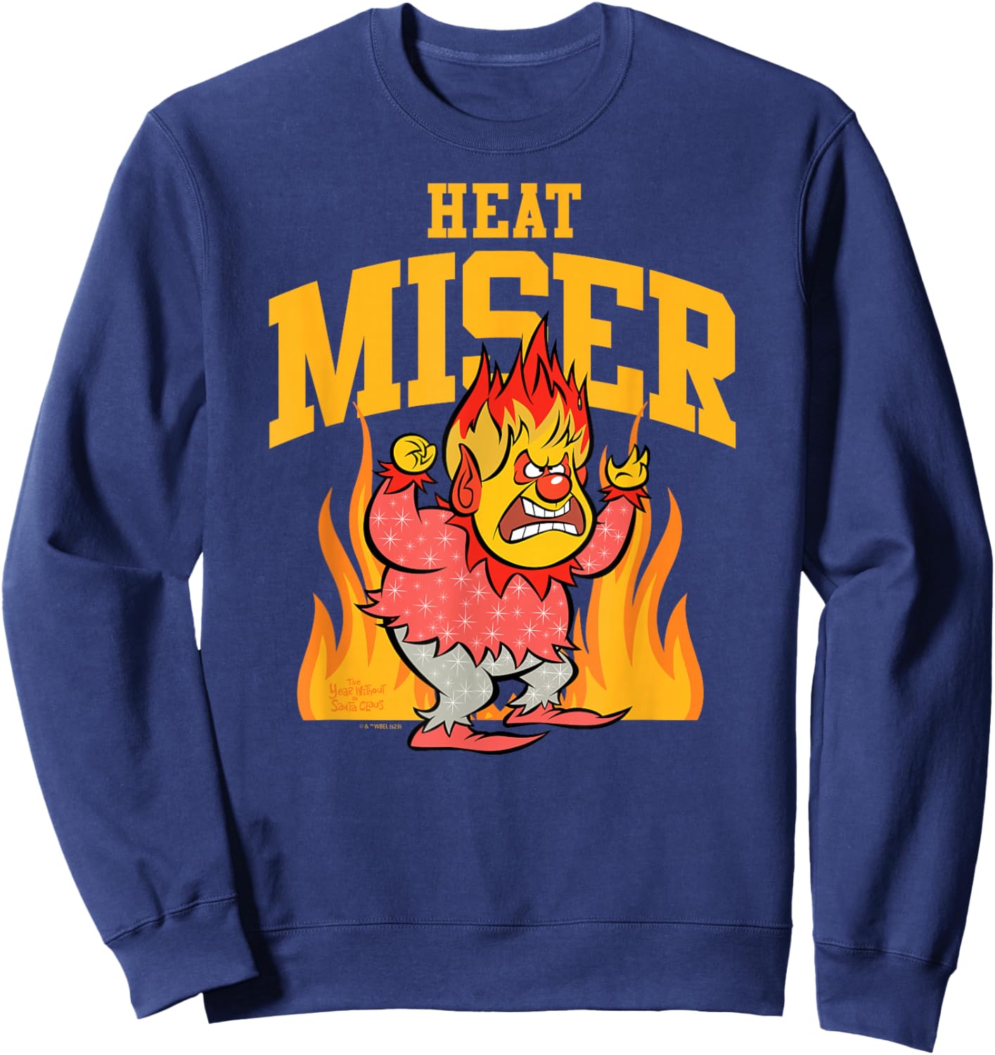 The Year Without Santa Claus - Heat Miser Sweatshirt - Sweatshirt | Navy