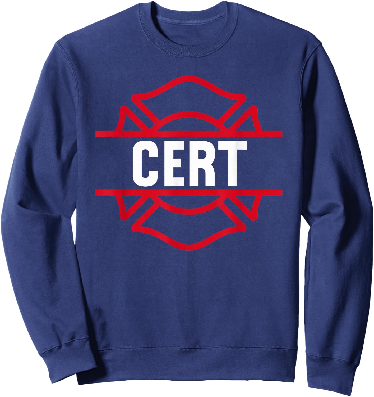 CERT Community Emergency Response Team Pride Sweatshirt - Sweatshirt | Navy