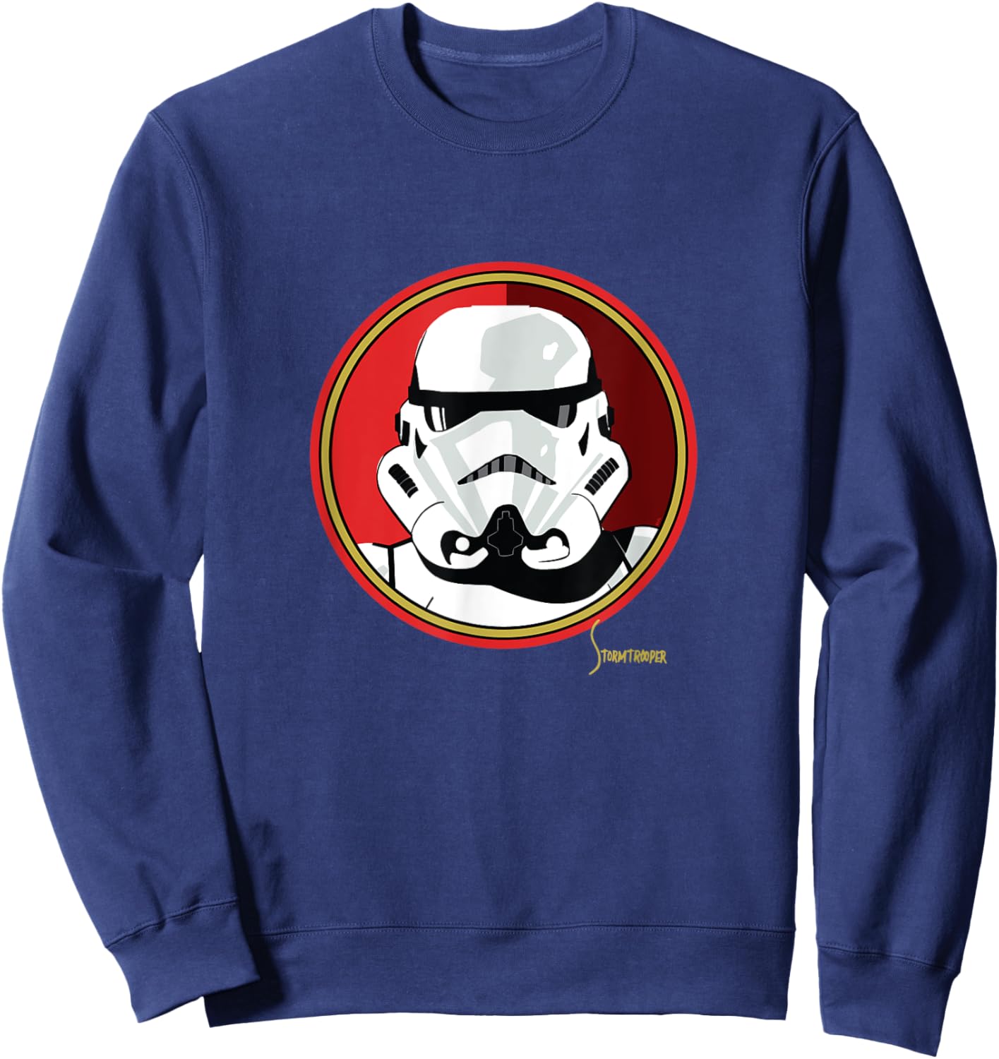 Star Wars Stormtrooper Classic Character Matching 2-Sided Sweatshirt - Sweatshirt | Navy
