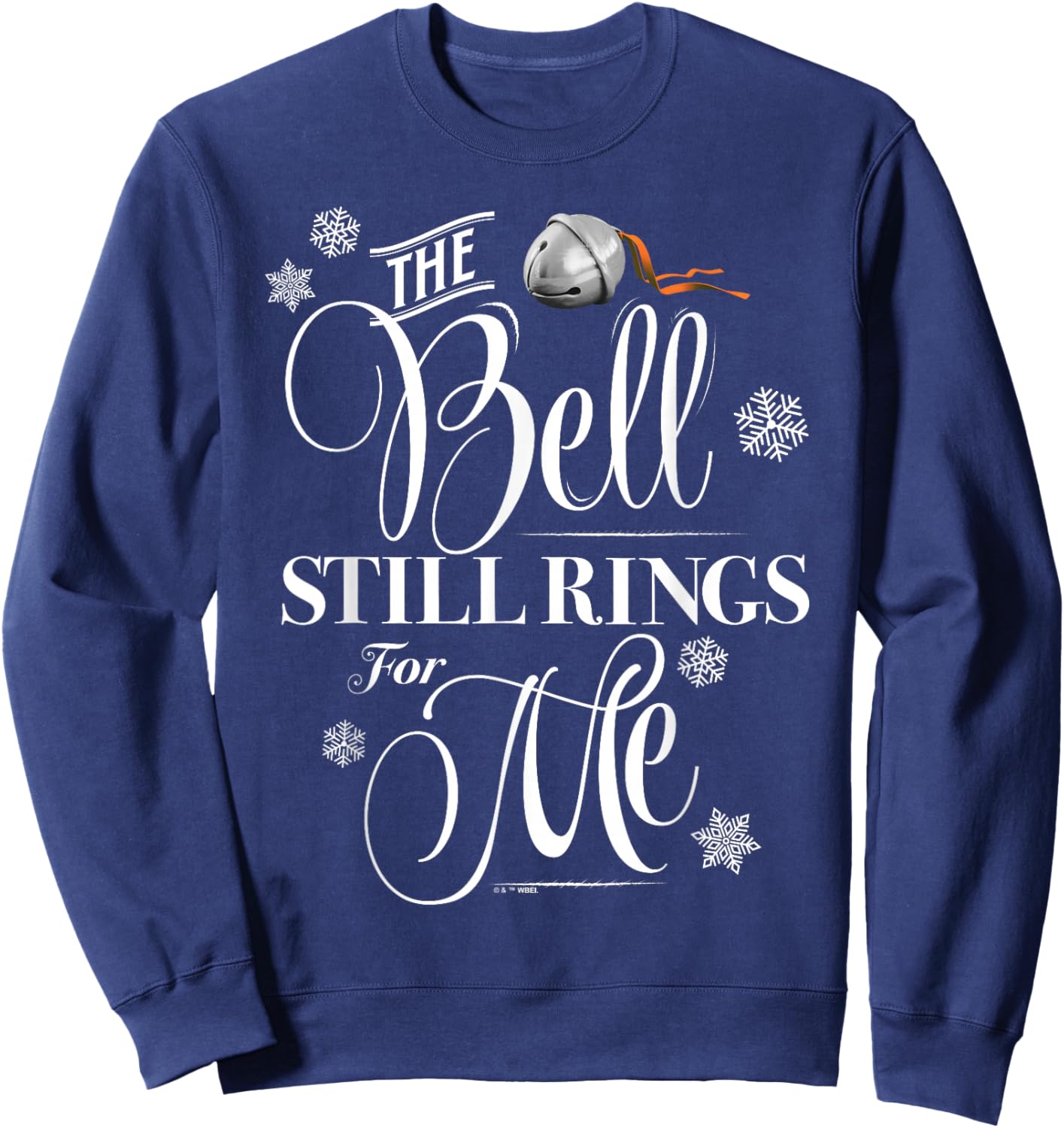 The Polar Express The Bell Still Rings Sweatshirt - Sweatshirt | Navy
