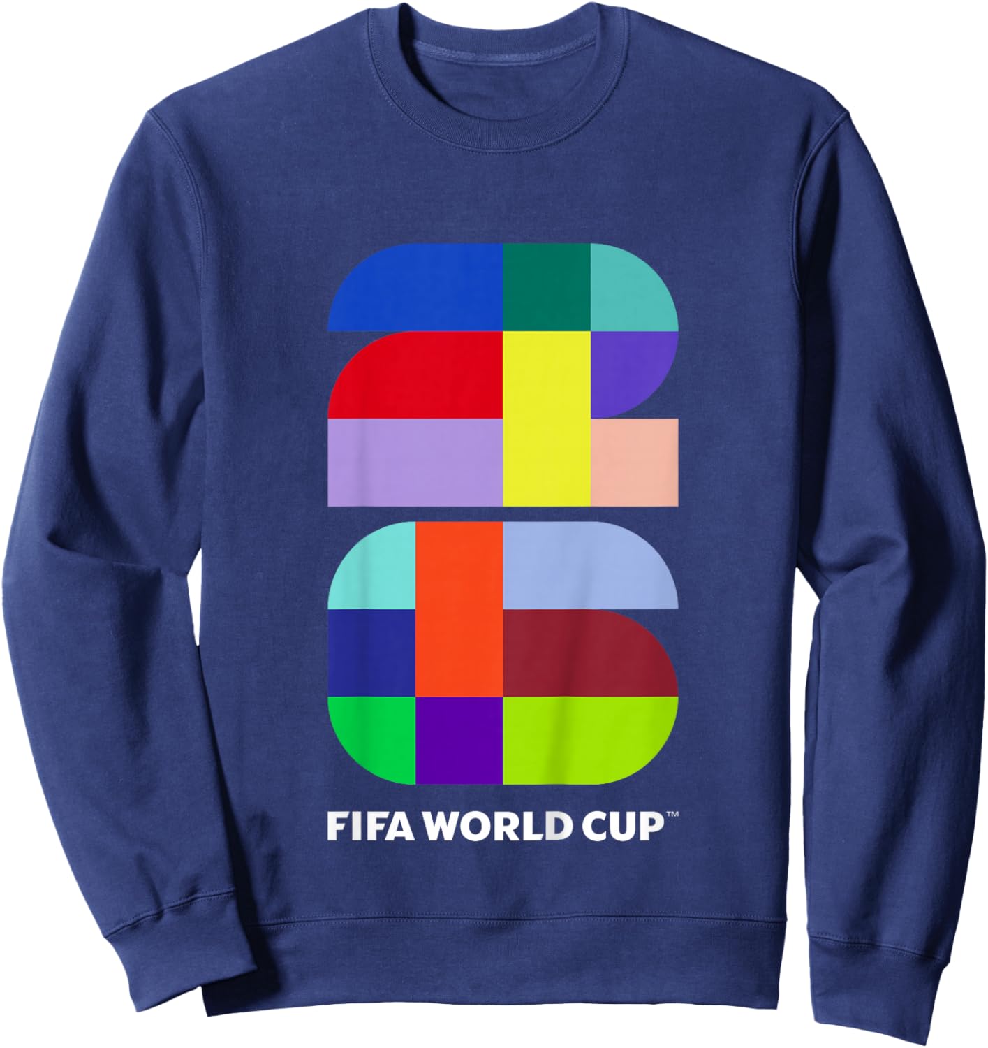 Kids FIFA World CUP26 FIFA Host Country Logo Color Sweatshirt - Sweatshirt | Navy