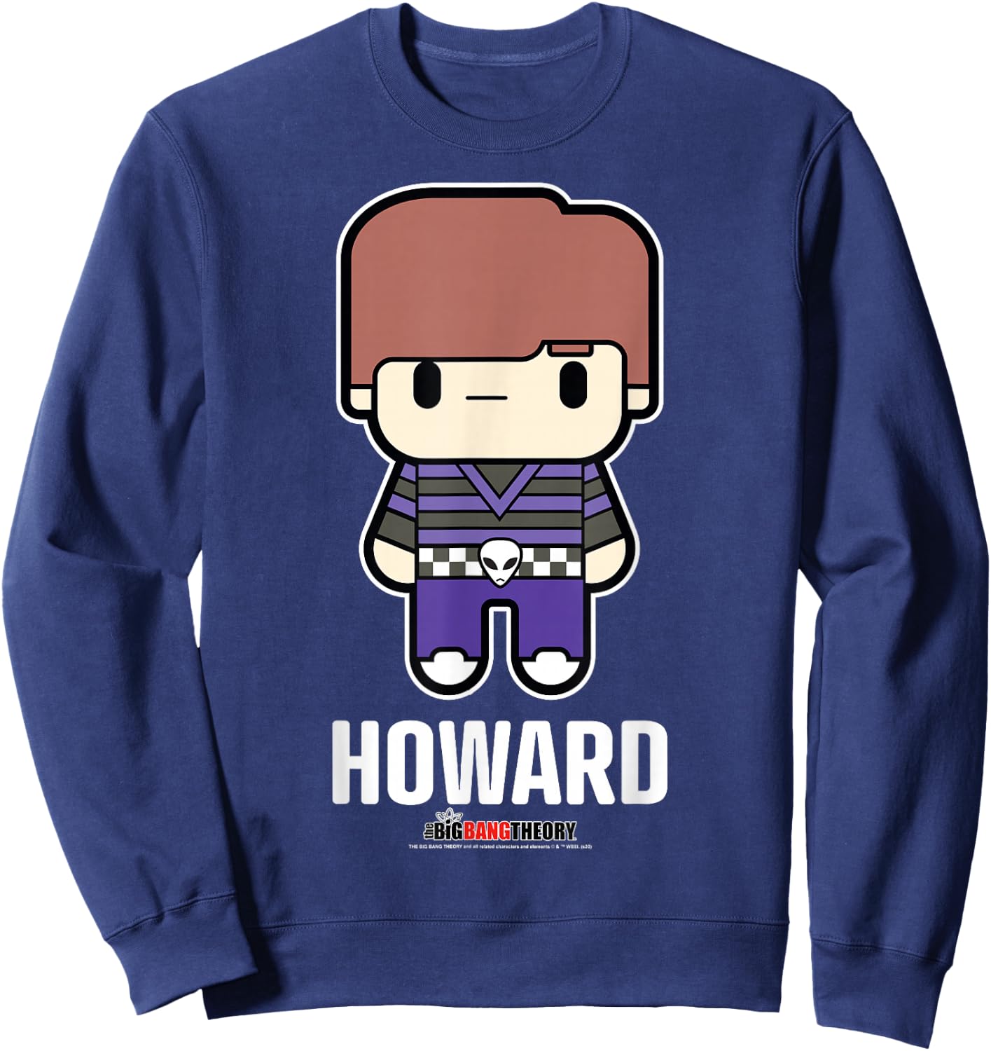 The Big Bang Theory Chibi Howard Sweatshirt - Sweatshirt | Navy