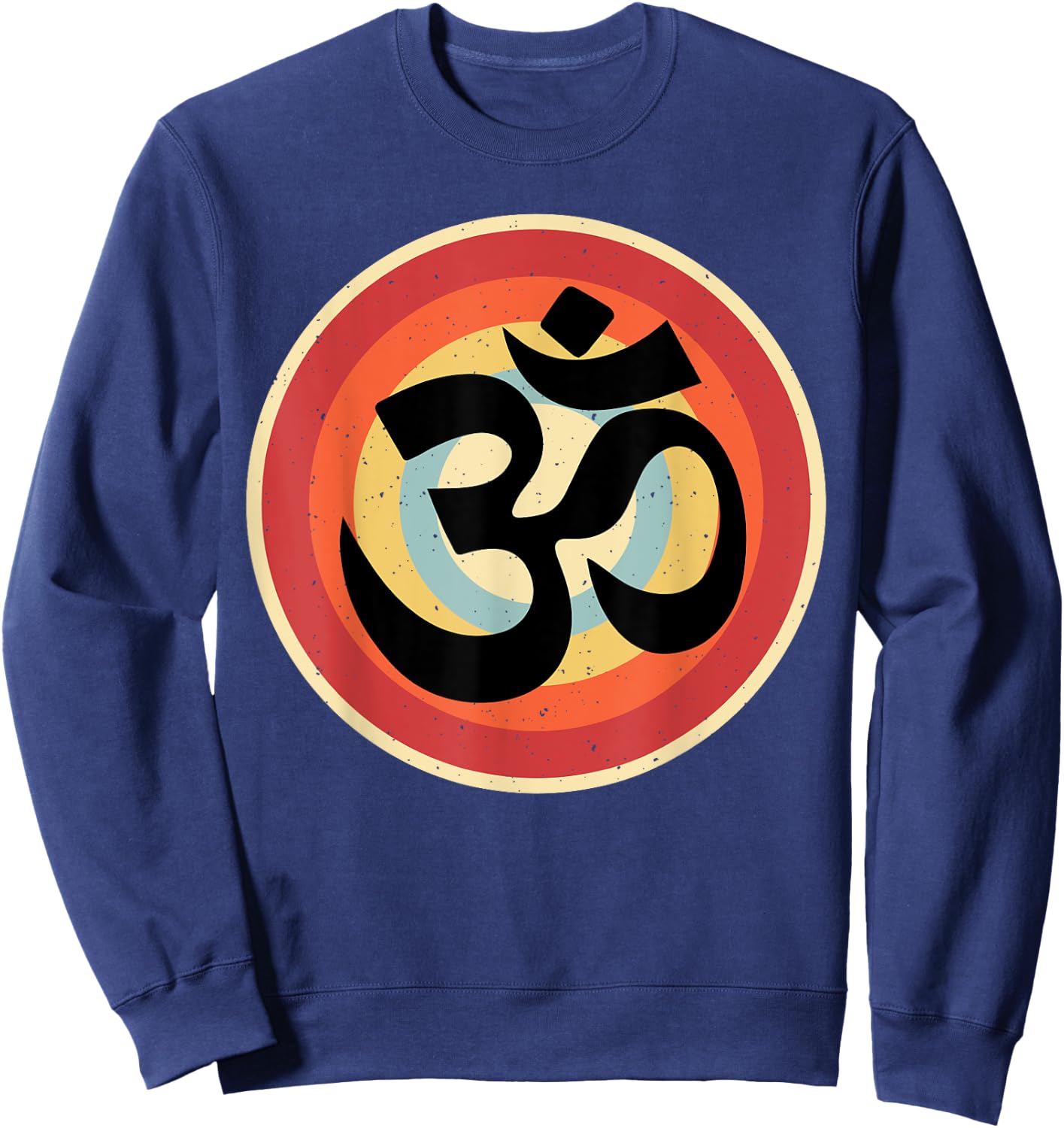 Om Symbol Namaste Aum Ohm Hindu Zen Tantra Yoga Day Sweatshirt - Sweatshirt | Navy
