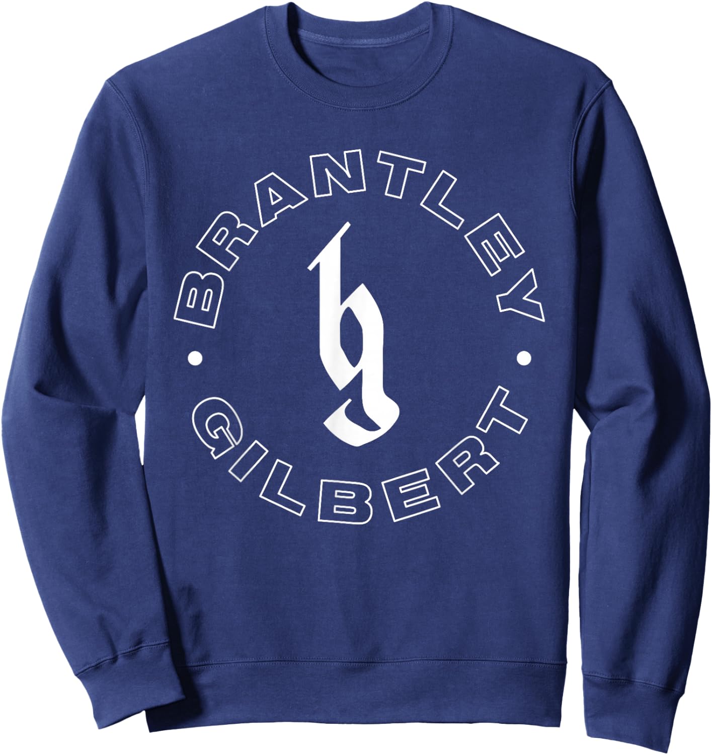 Brantley Gilbert - Circle Logo Sweatshirt - Sweatshirt | Navy