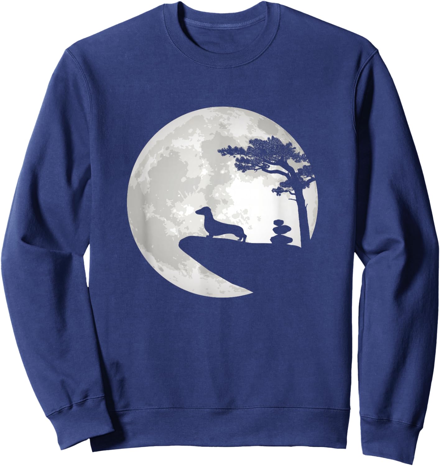 Cute & Funny Teckel Dog Saying - Dachshund & Dachshund Sweatshirt - Sweatshirt | Navy