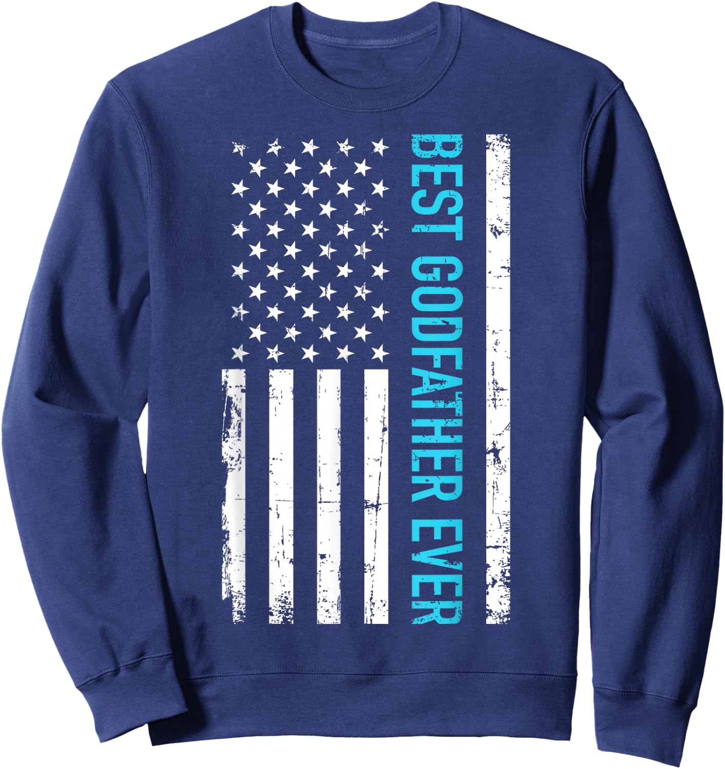 Best Godfather USA Sweatshirt - Sweatshirt | Navy