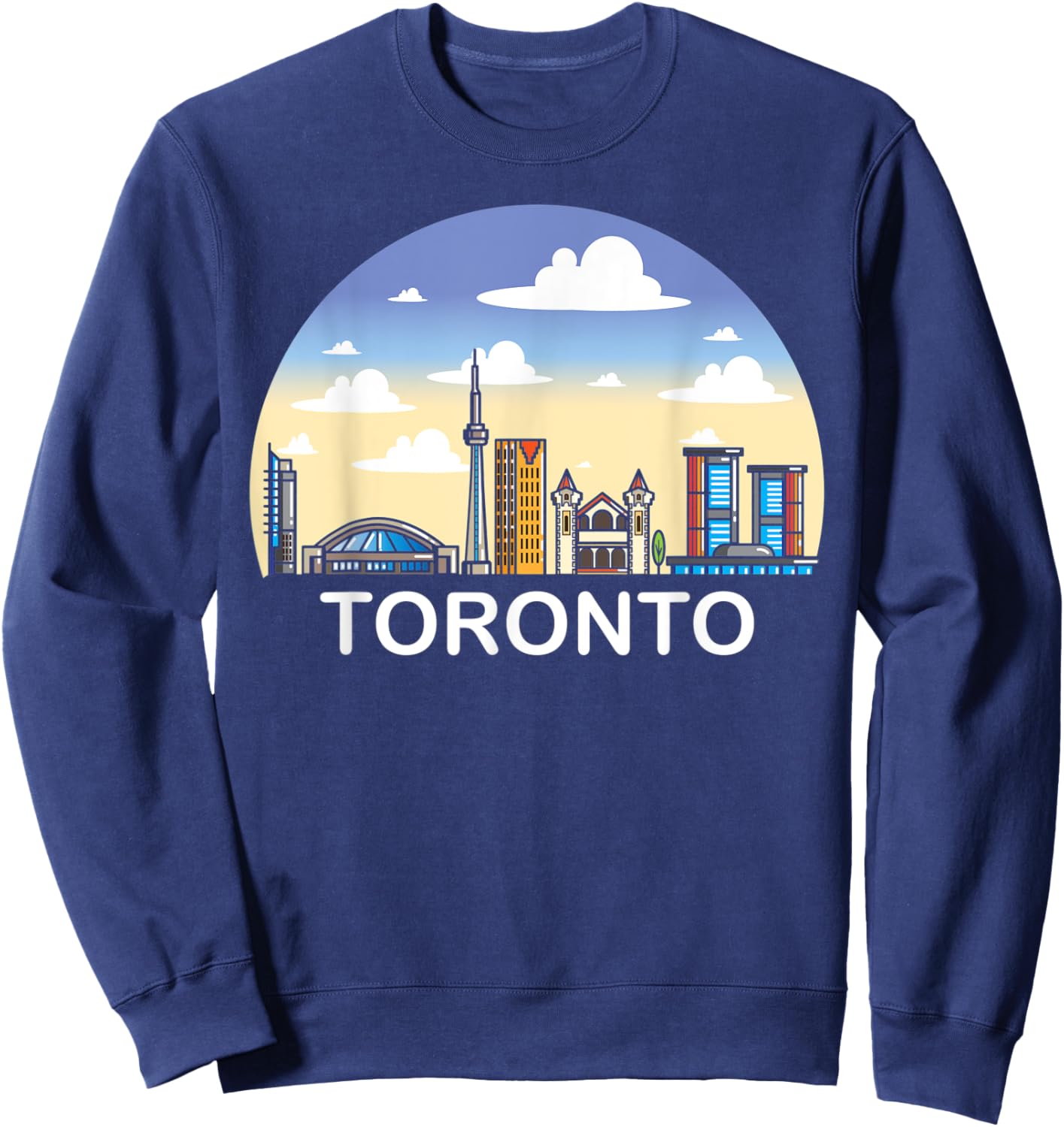 Toronto Ontario Canada Sweatshirt - Sweatshirt | Navy