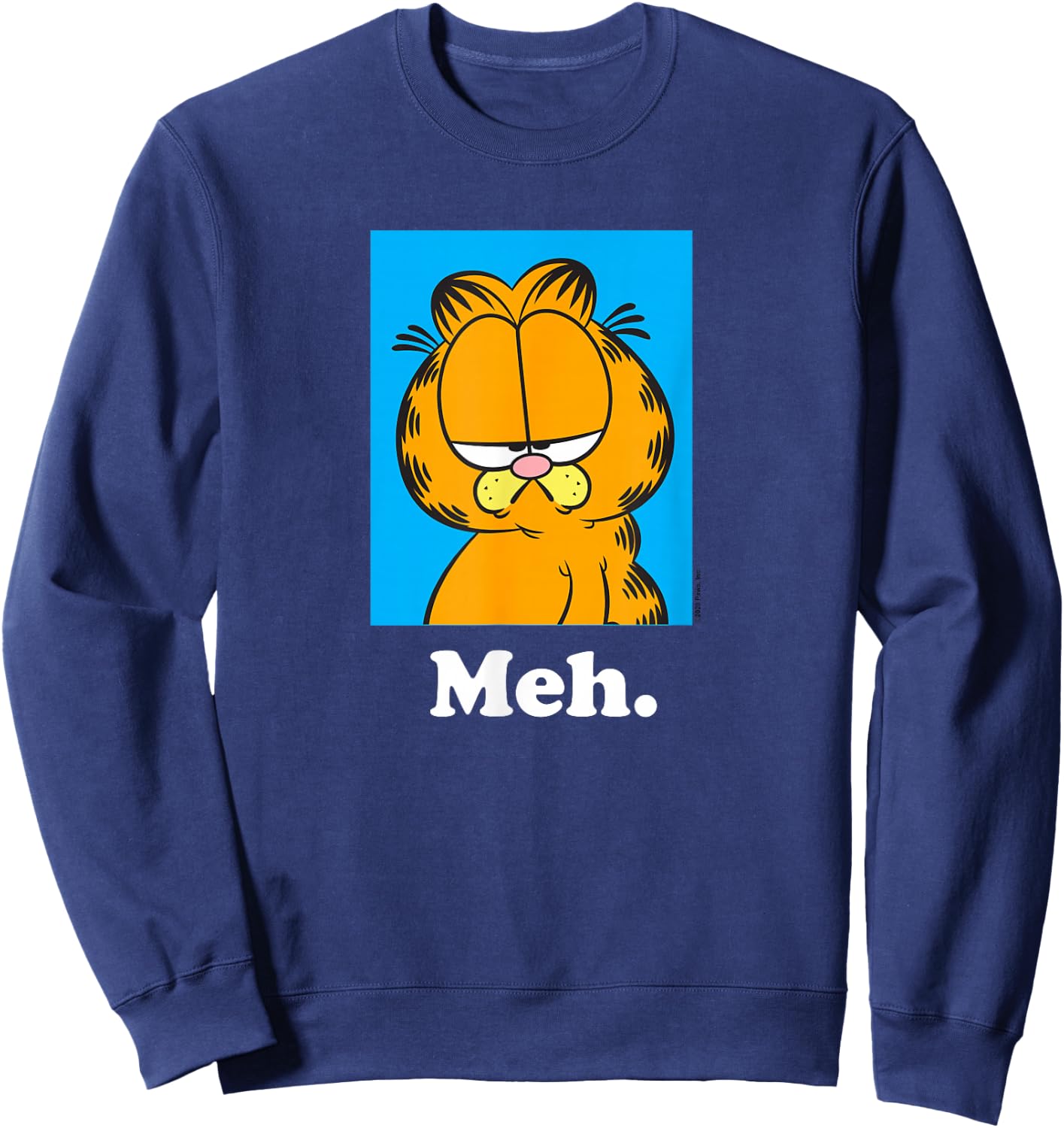 Garfield - Meh Sweatshirt - Sweatshirt | Navy