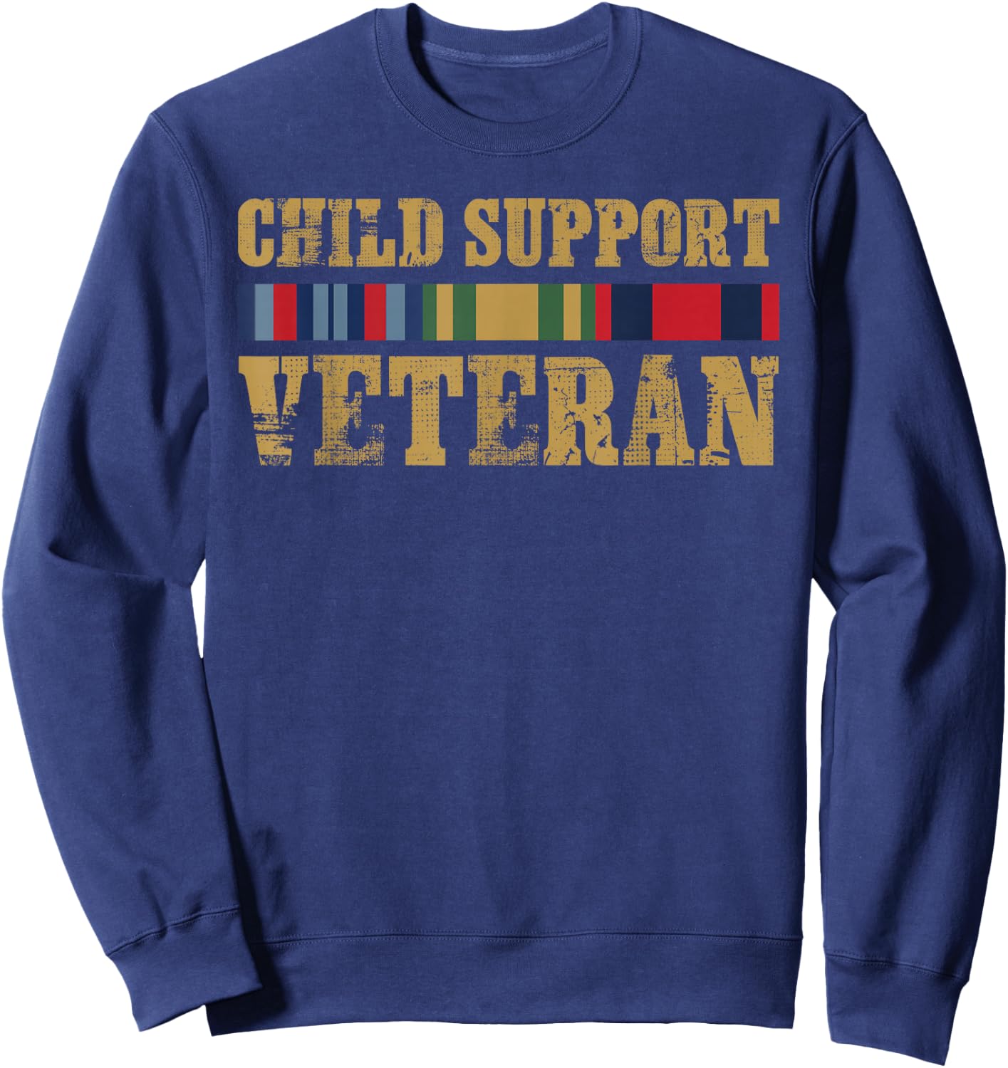 Child Support Veteran Sweatshirt - Sweatshirt | Navy