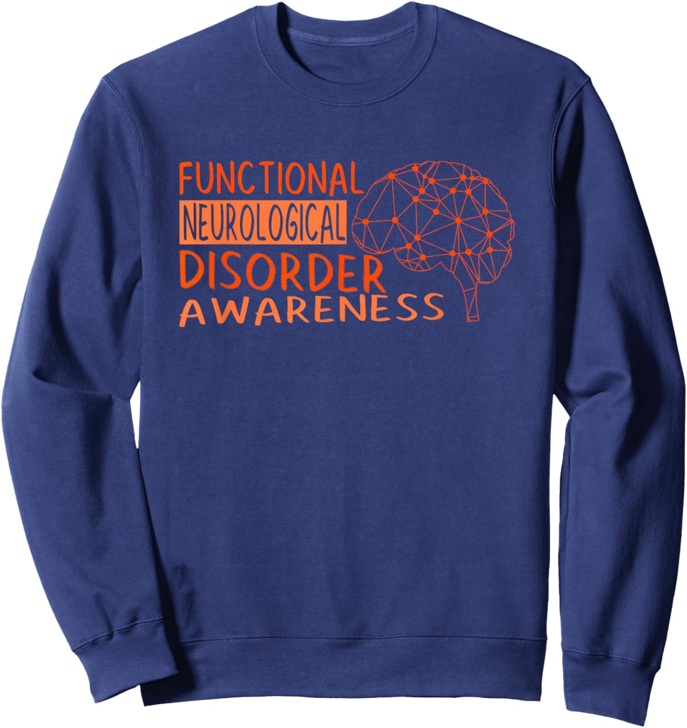 Functional Neurological Disorder Awareness Sweatshirt - Sweatshirt | Navy