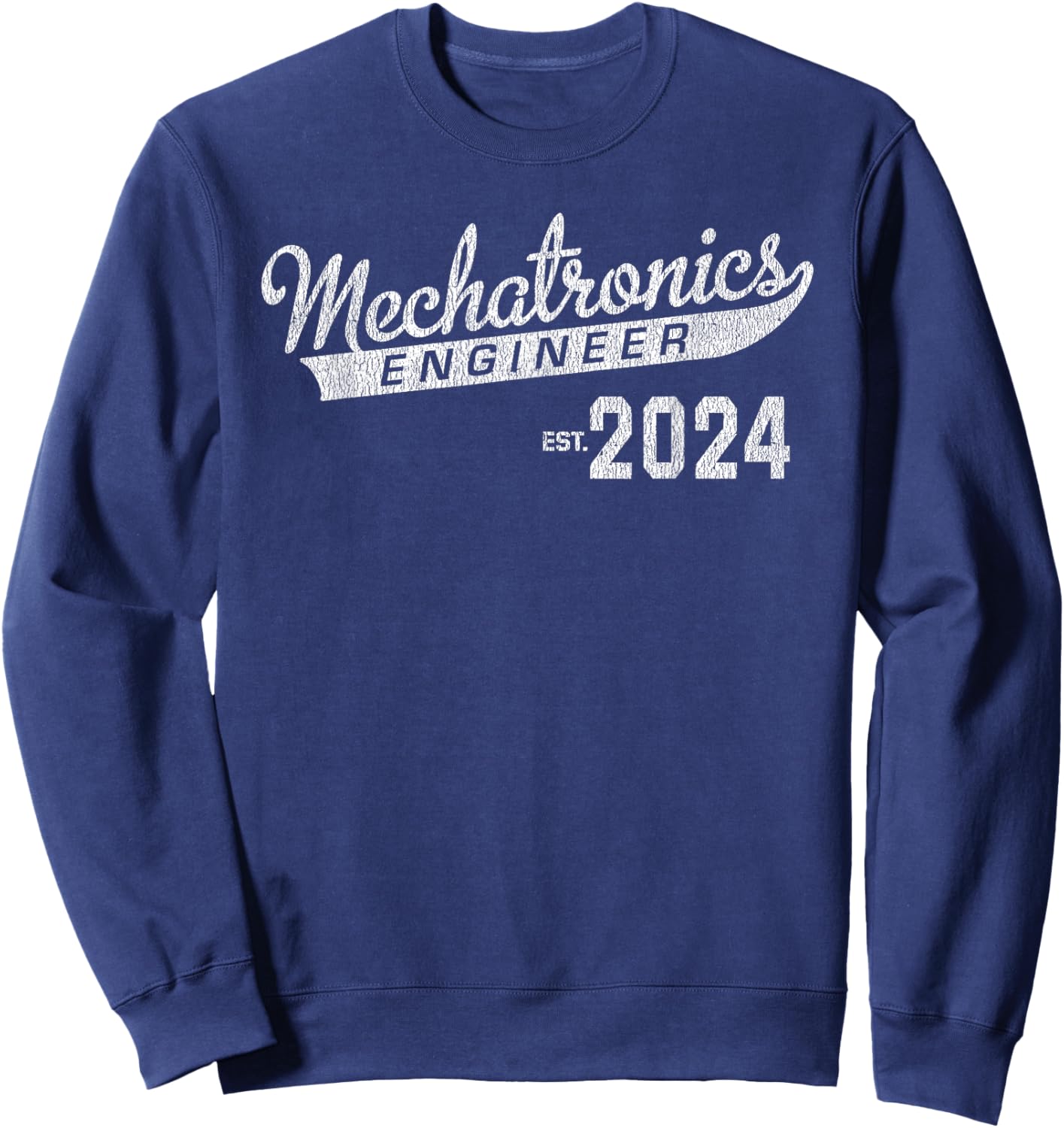 Mechatronics Engineer Graduation 2024 Sweatshirt - Sweatshirt | Navy