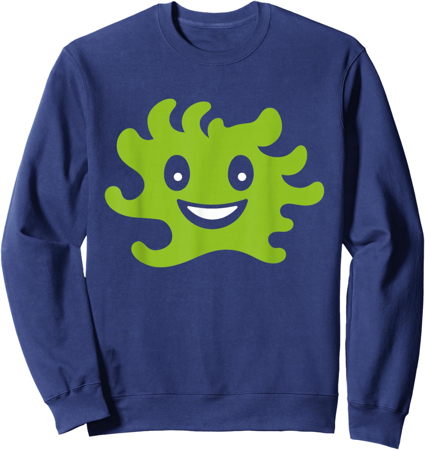 Cute Seaweed Funny Minimalist Simple Algae Sweatshirt - Sweatshirt | Navy