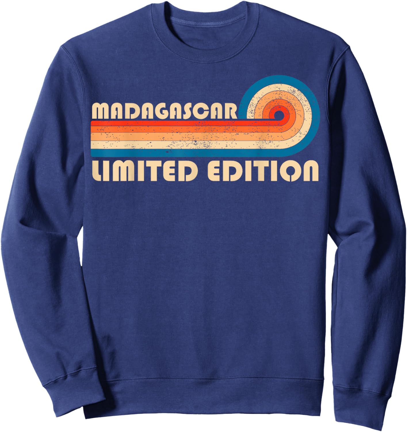 MADAGASCAR Country Travel Vacation Souvenir Sweatshirt - Sweatshirt | Navy