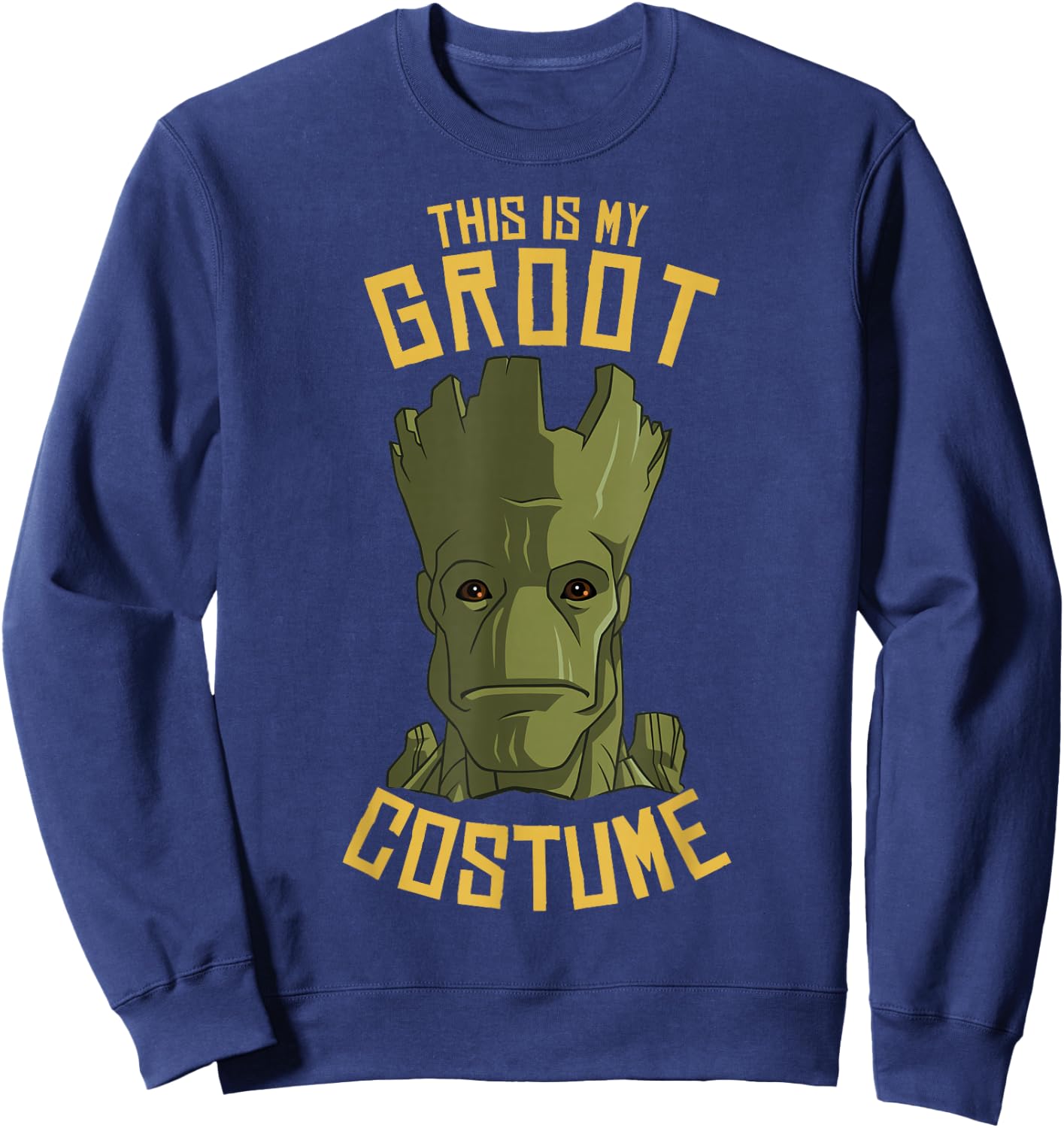 Marvel Guardians of The Galaxy Groot Costume Halloween Sweatshirt - Sweatshirt | Navy