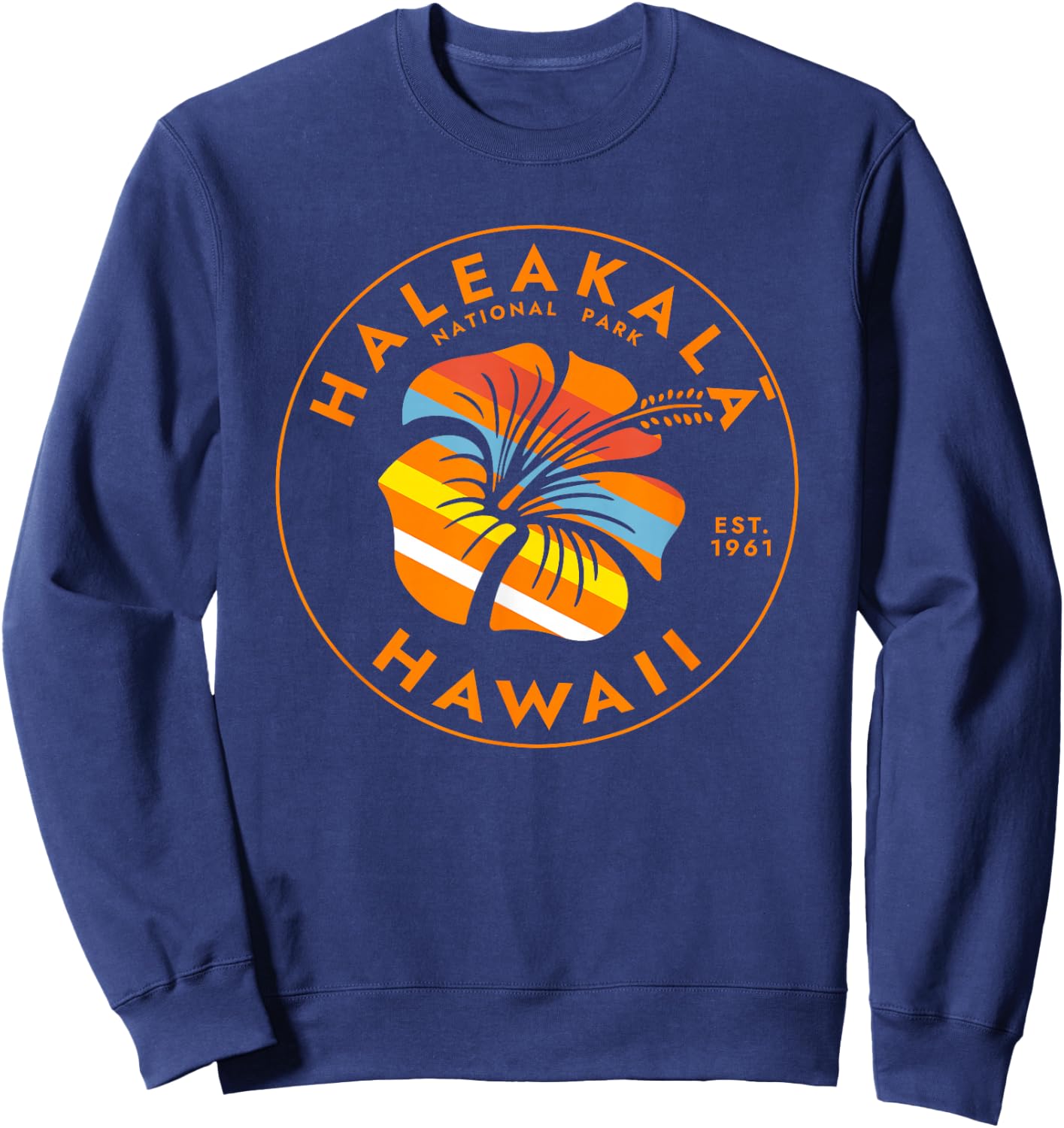 Haleakala National Park Hawaii USA Vacation Souvenir Sweatshirt - Sweatshirt | Navy