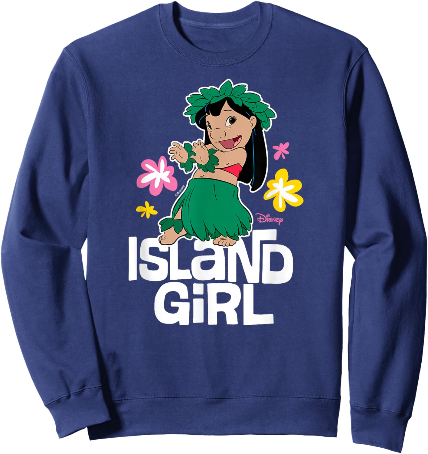 Lilo and Stitch - Island Girl Sweatshirt - Sweatshirt | Navy