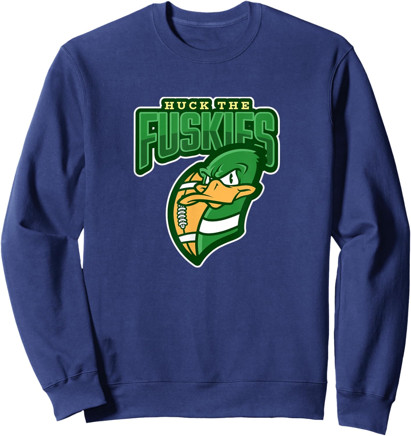 Huck The Fuskies Rivalry Sweatshirt - Sweatshirt | Navy
