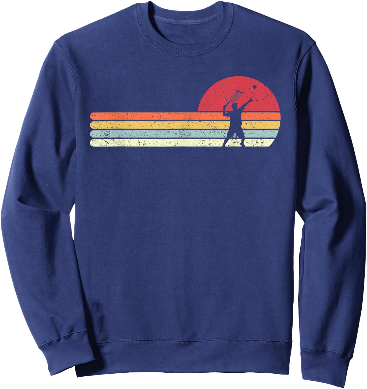 Tennis Shirt Vintage Sweatshirt - Sweatshirt | Navy