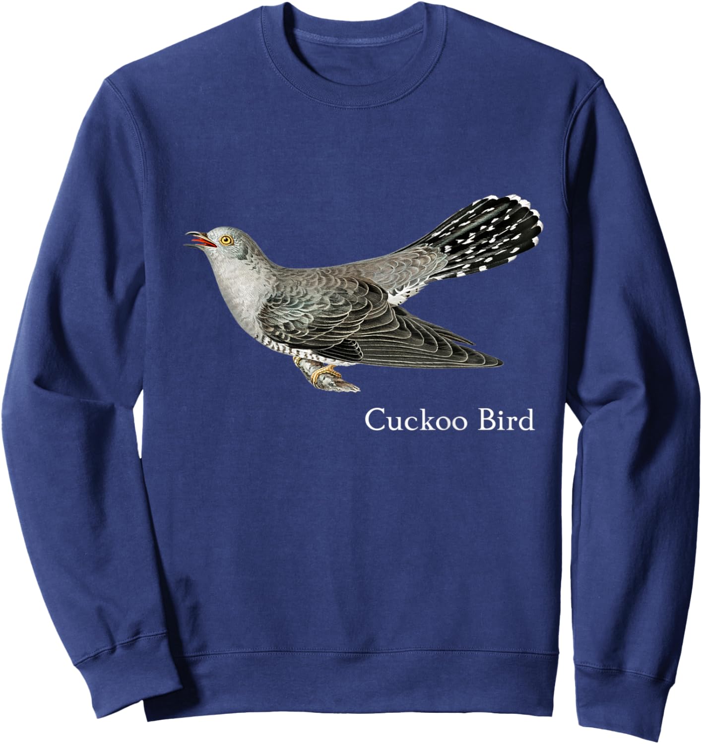 Cuckoo Bird Shirt Ornithology Bird Sweatshirt - Sweatshirt | Navy