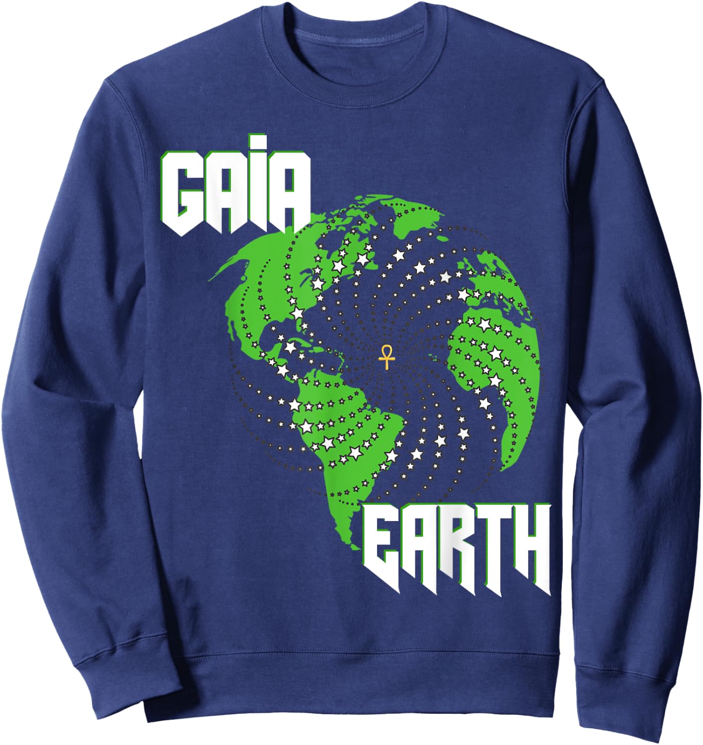 Love Of Gaia - Dearest Mother Earth Sweatshirt - Sweatshirt | Navy