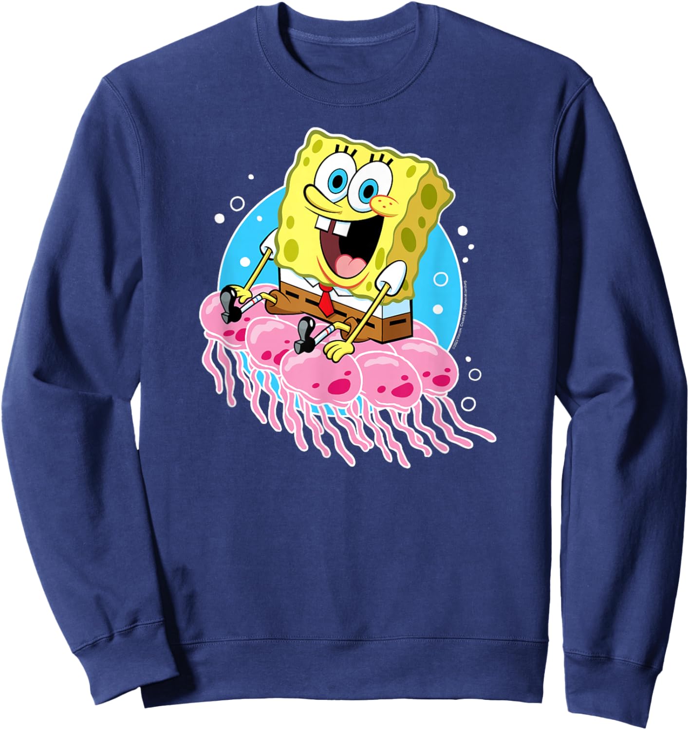 SpongeBob SquarePants - Jellyfish Ride Sweatshirt - Sweatshirt | Navy