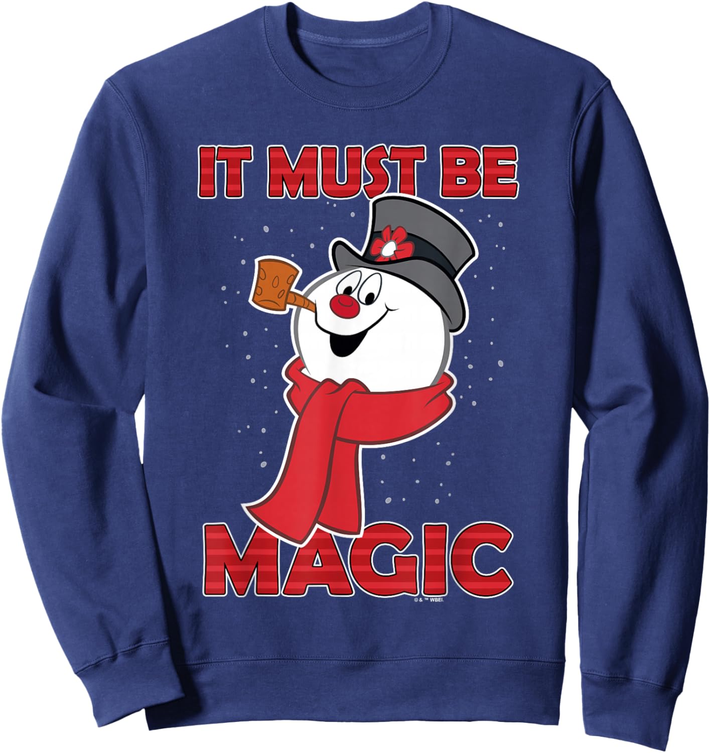 Frosty the Snowman It Must Be Magic Sweatshirt - Sweatshirt | Navy