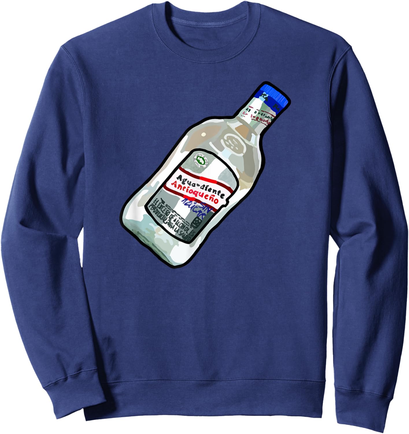 Parcero Aguardiente Decolombia From Colombia Parceros Sweatshirt - Sweatshirt | Navy