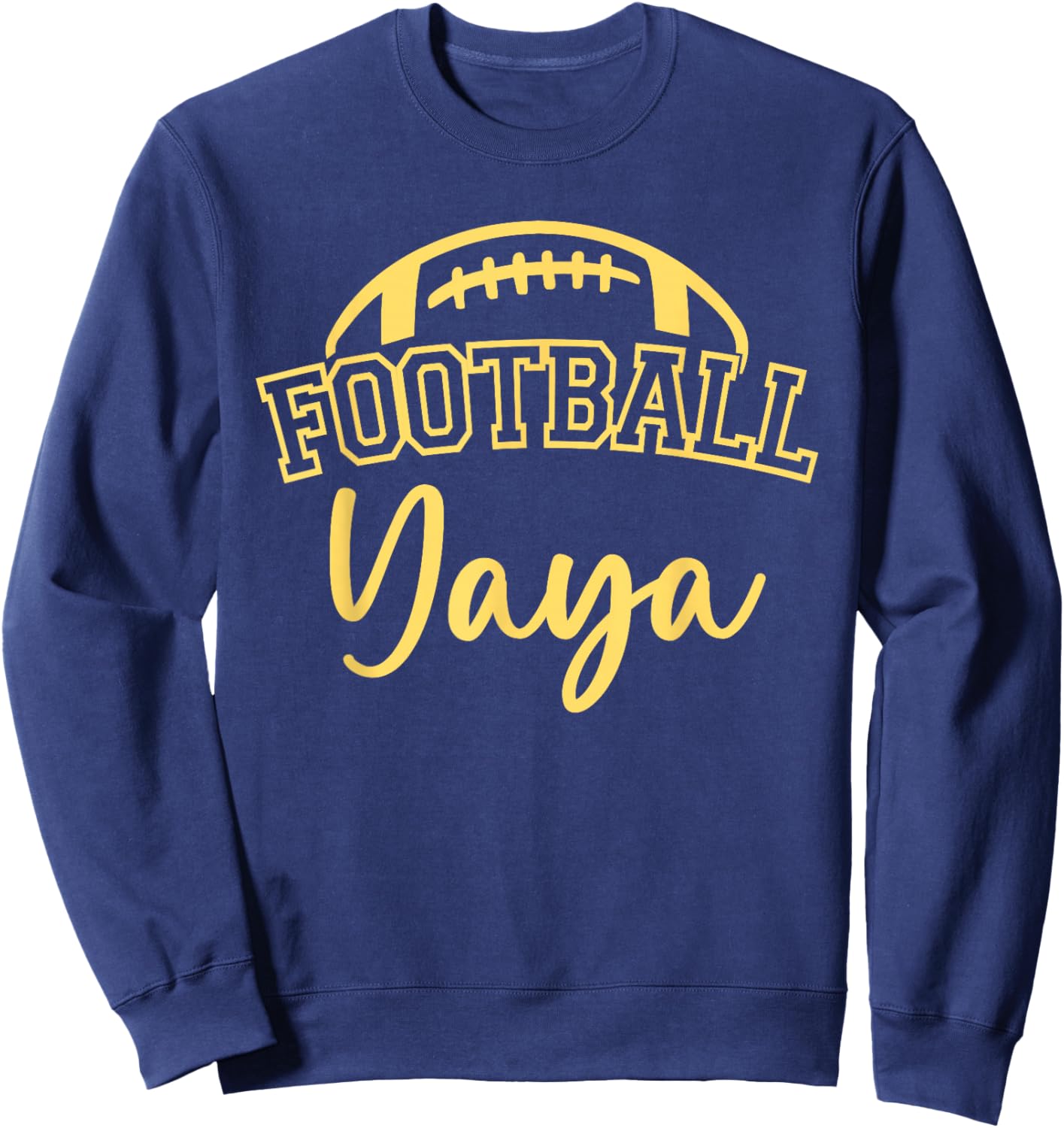 Football Yaya Matching Family Football Sweatshirt - Sweatshirt | Navy