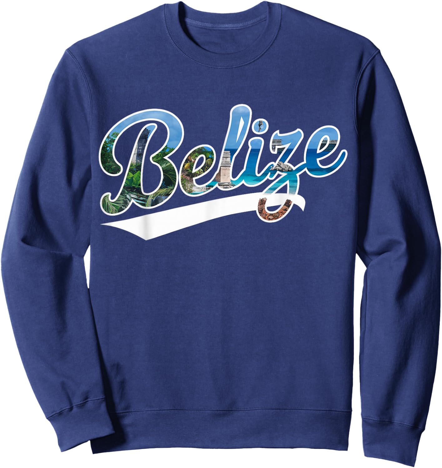 Belize Vacation Travel Outfit Belize Sweatshirt - Sweatshirt | Navy