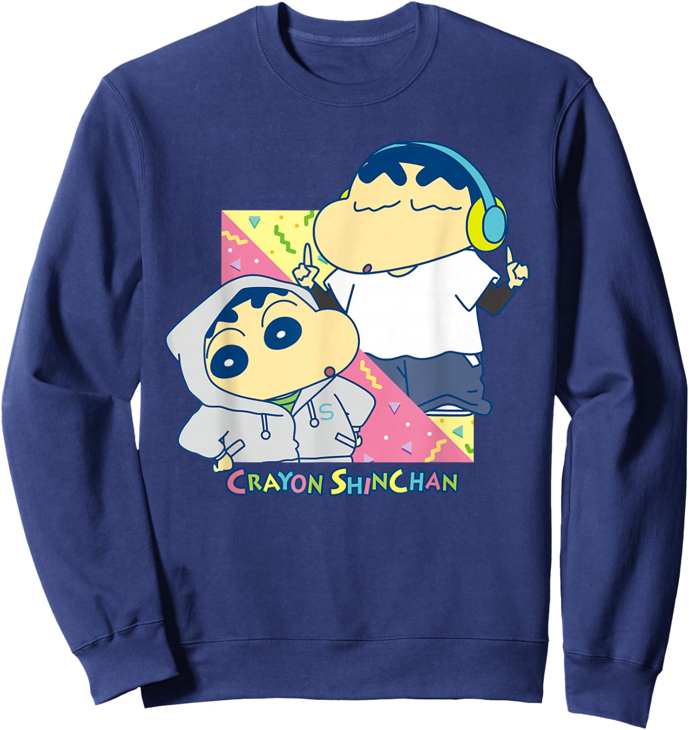 Crayon Shin-chan Music Sweatshirt - Sweatshirt | Navy