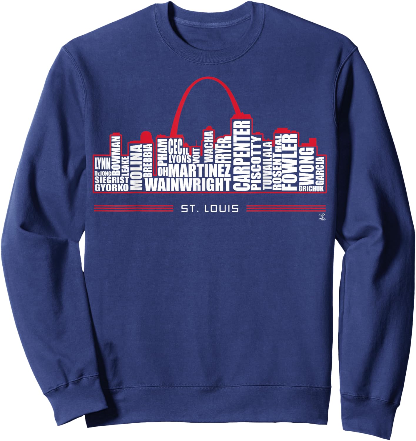 2019 Yadier Molina Skyline - Apparel Sweatshirt - Sweatshirt | Navy