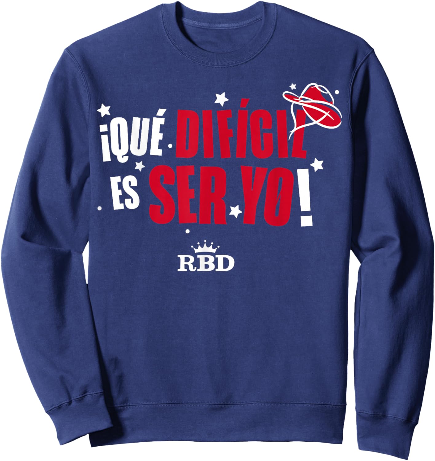 Rebelde Tour 2023, Rebelde Concert Sweatshirt - Sweatshirt | Navy