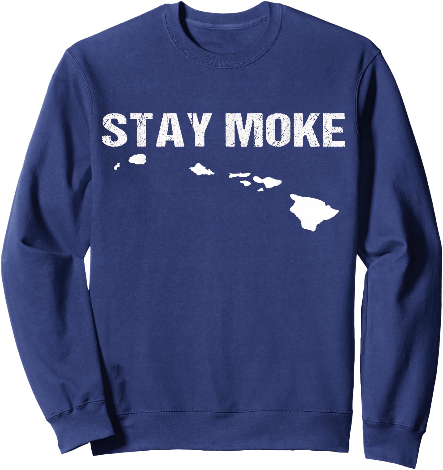 Moke Hawaiian Islands Sweatshirt - Sweatshirt | Navy