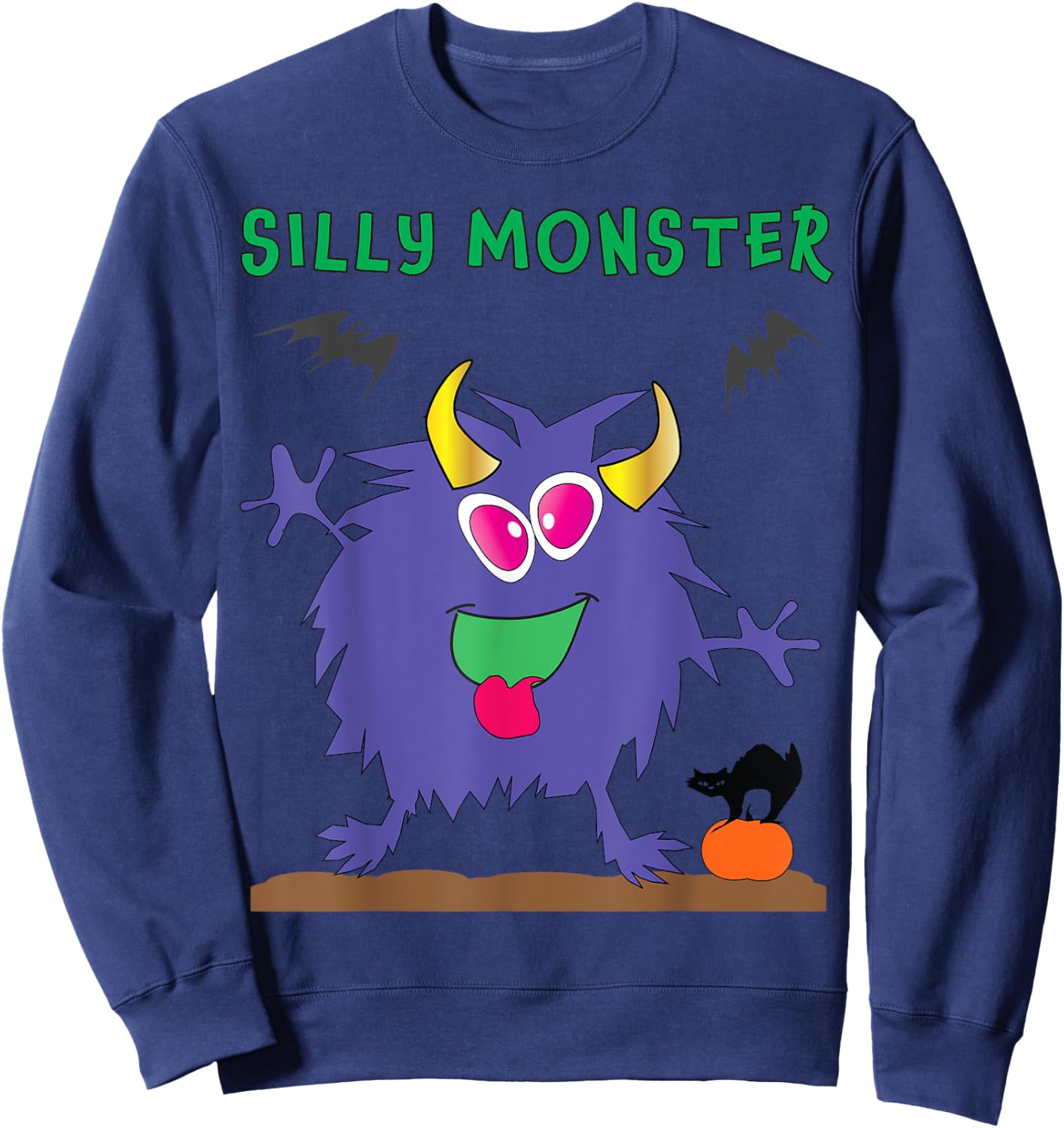 Silly Monster Sweatshirt - Sweatshirt | Navy