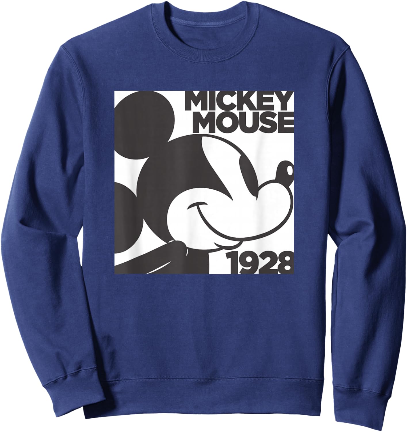 Boxed In Mickey Mouse 1928 Sweatshirt - Sweatshirt | Navy