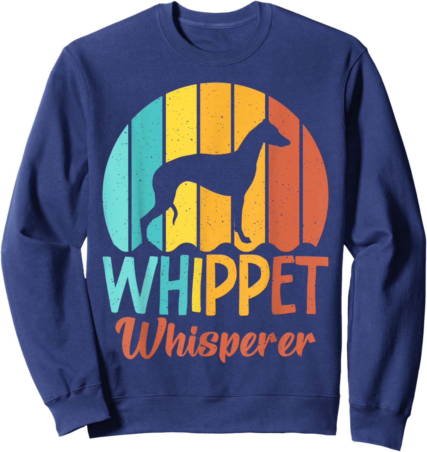Whippet Whisperer Whippet Sweatshirt - Sweatshirt | Navy