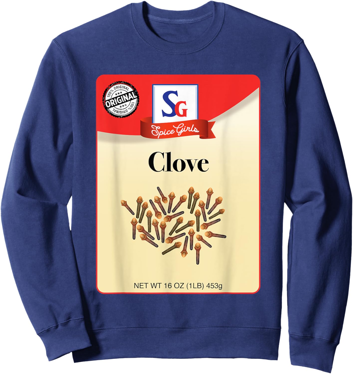 Spice Halloween Costume - Clove - Group, Girls, Women Sweatshirt - Sweatshirt | Navy