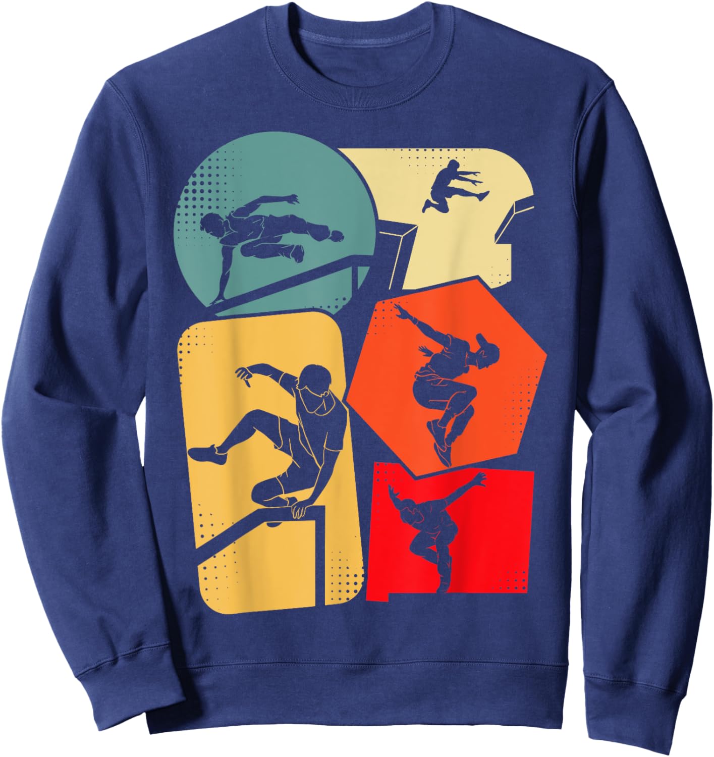 Parkour Parcouring Kids Men's , Black, S Sweatshirt - Sweatshirt | Navy