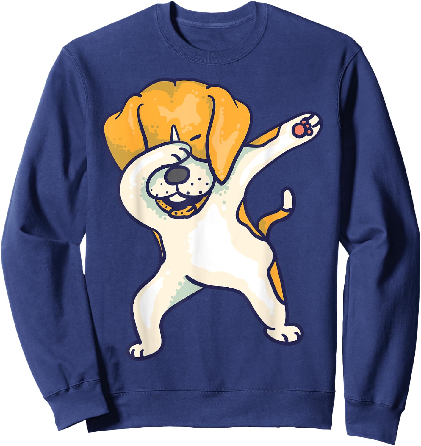 Cool Beagle Art Women Beagle Dog Beagle Lovers Sweatshirt - Sweatshirt | Navy