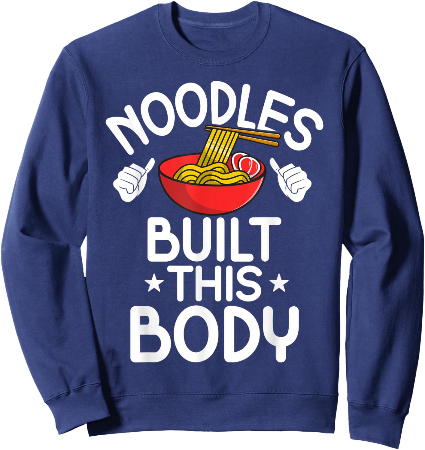 Noodles built this Body Noodles Sweatshirt - Sweatshirt | Navy