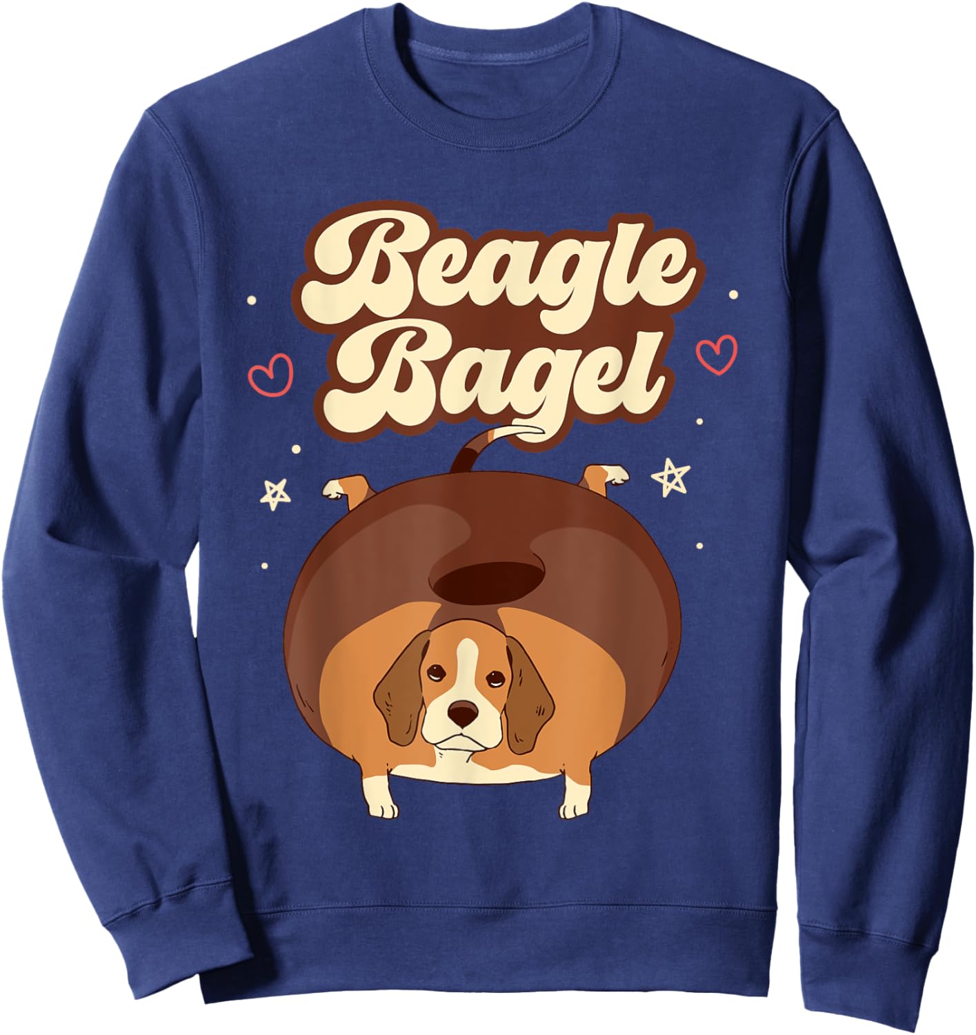 Beagle Bagel Sweatshirt - Sweatshirt | Navy